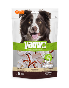YAOWO Dog Chewy Bones 220g, Small